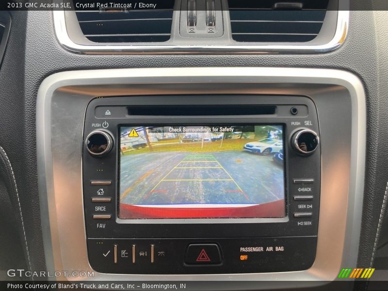 Crystal Red Tintcoat / Ebony 2013 GMC Acadia SLE
