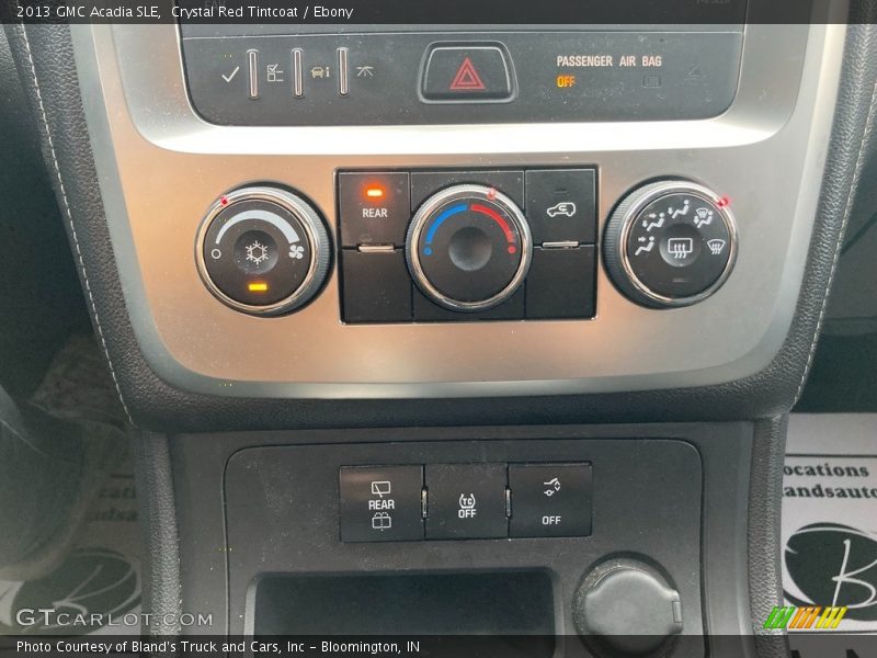 Crystal Red Tintcoat / Ebony 2013 GMC Acadia SLE