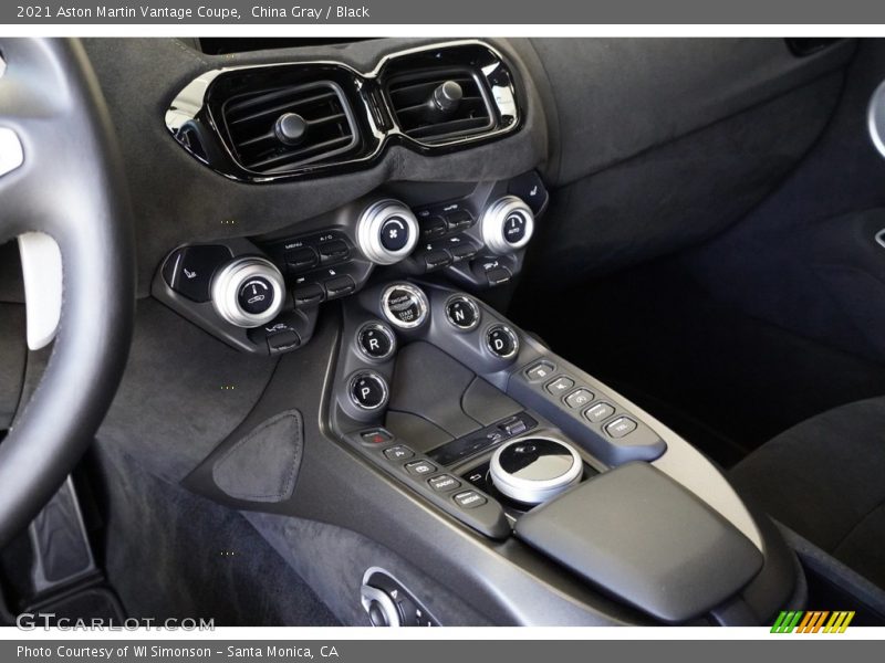 Controls of 2021 Vantage Coupe