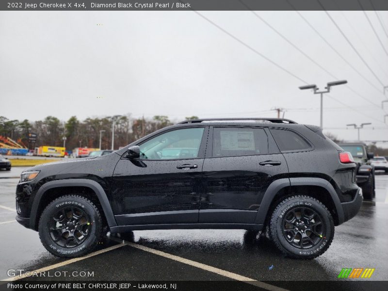  2022 Cherokee X 4x4 Diamond Black Crystal Pearl