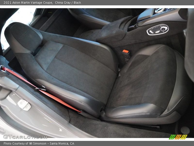 Front Seat of 2021 Vantage Coupe