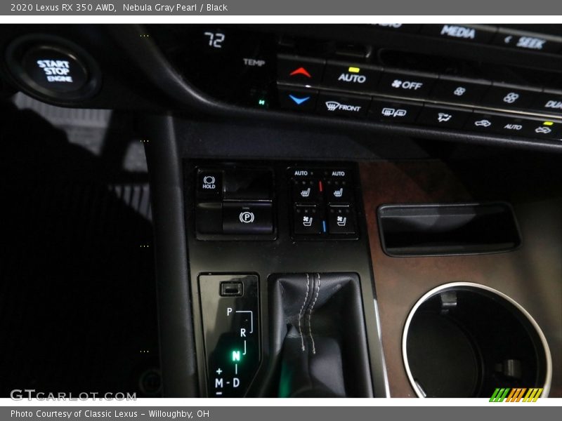 Nebula Gray Pearl / Black 2020 Lexus RX 350 AWD