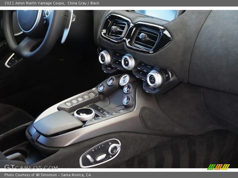 Controls of 2021 Vantage Coupe