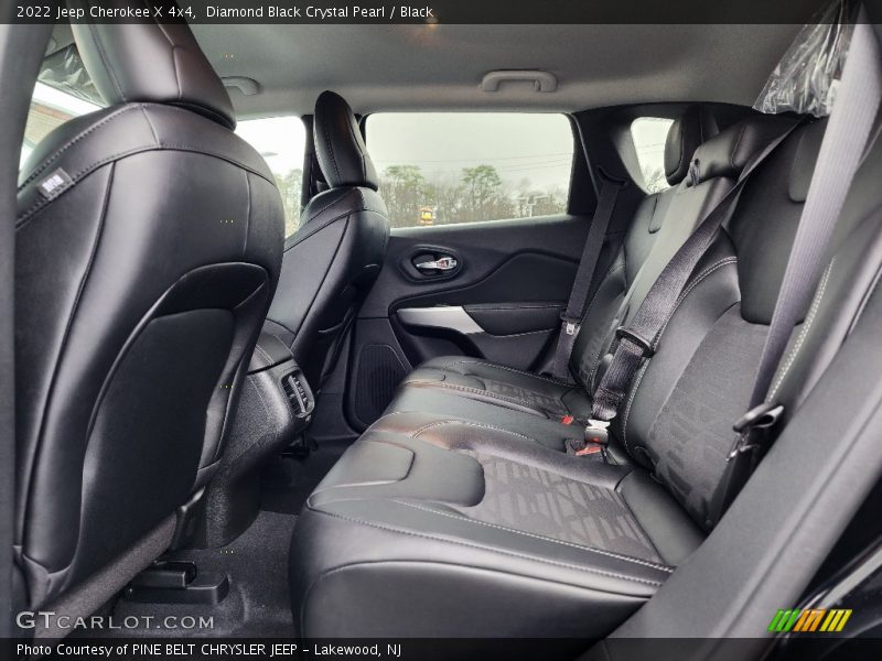 Rear Seat of 2022 Cherokee X 4x4