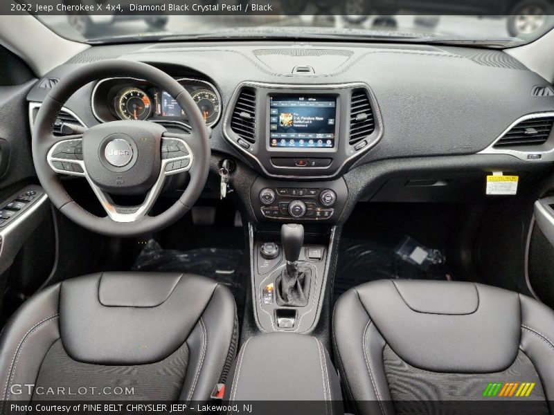  2022 Cherokee X 4x4 Black Interior