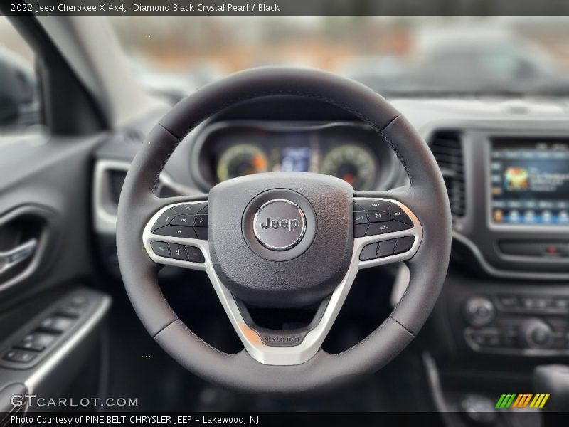  2022 Cherokee X 4x4 Steering Wheel