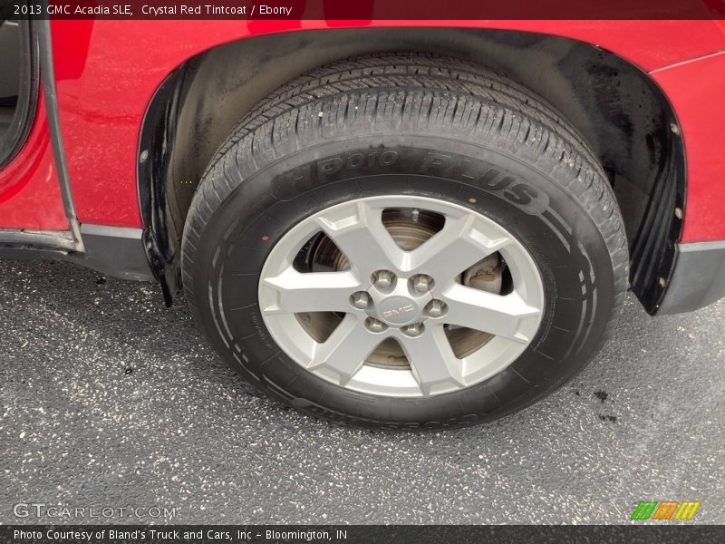 Crystal Red Tintcoat / Ebony 2013 GMC Acadia SLE