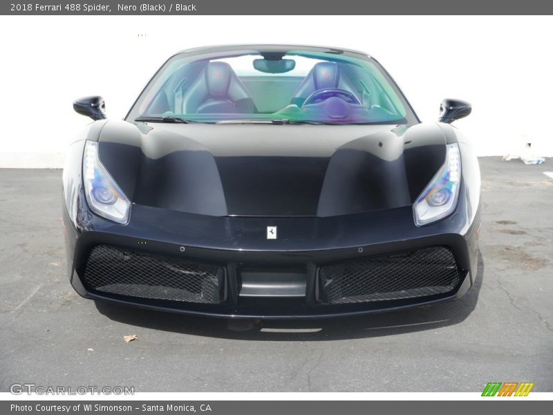  2018 488 Spider  Nero (Black)
