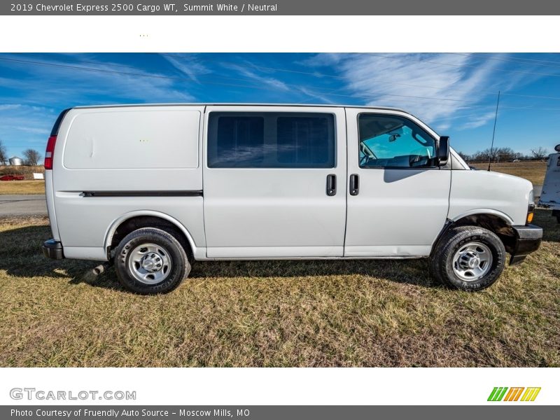 Summit White / Neutral 2019 Chevrolet Express 2500 Cargo WT