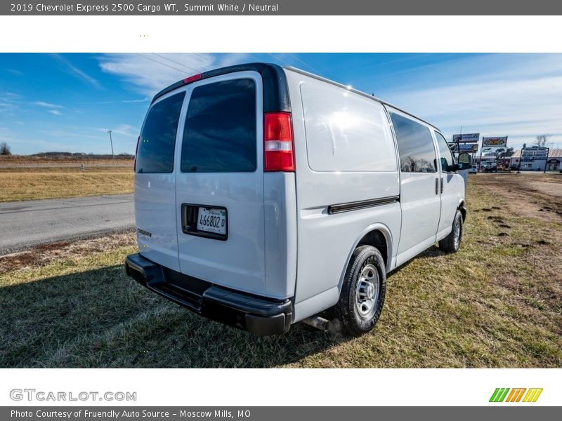 Summit White / Neutral 2019 Chevrolet Express 2500 Cargo WT