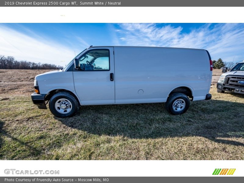 Summit White / Neutral 2019 Chevrolet Express 2500 Cargo WT