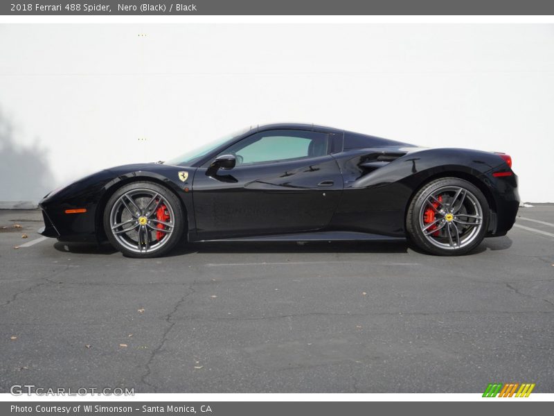  2018 488 Spider  Nero (Black)
