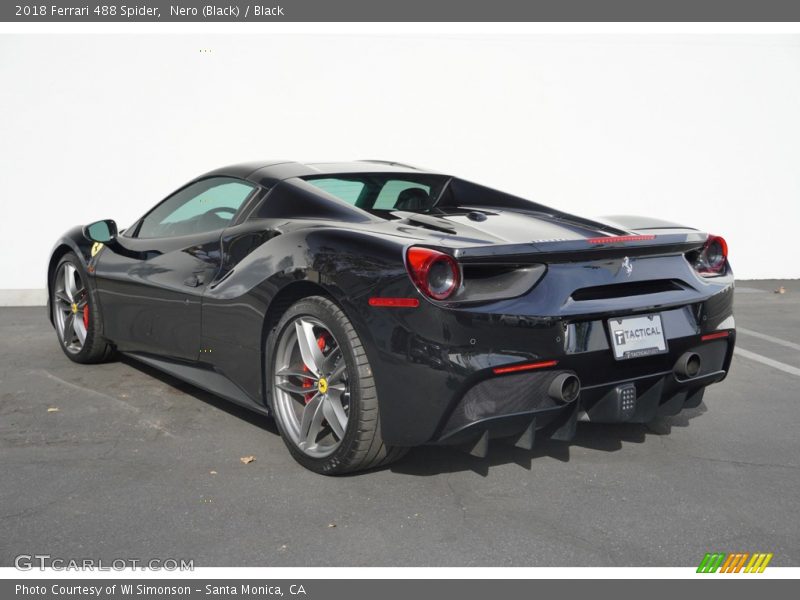  2018 488 Spider  Nero (Black)