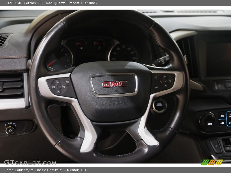 Red Quartz Tintcoat / Jet Black 2020 GMC Terrain SLE