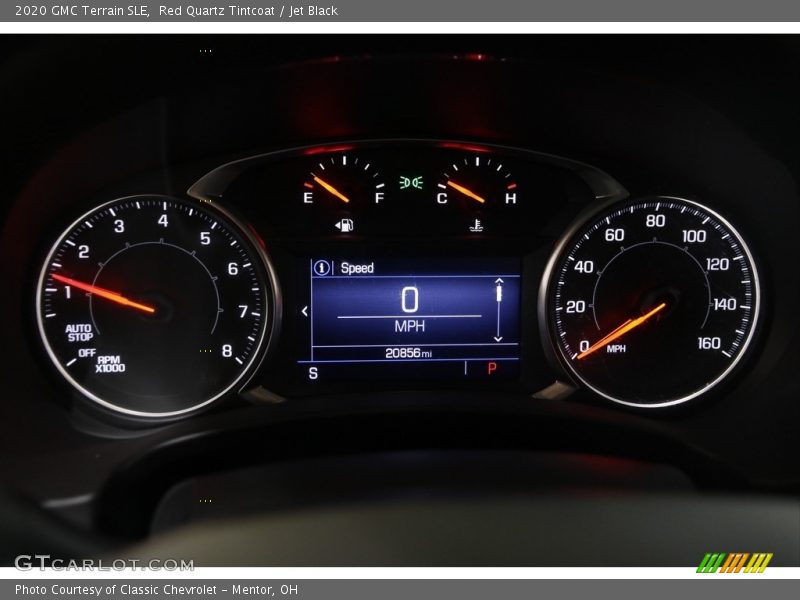 Red Quartz Tintcoat / Jet Black 2020 GMC Terrain SLE