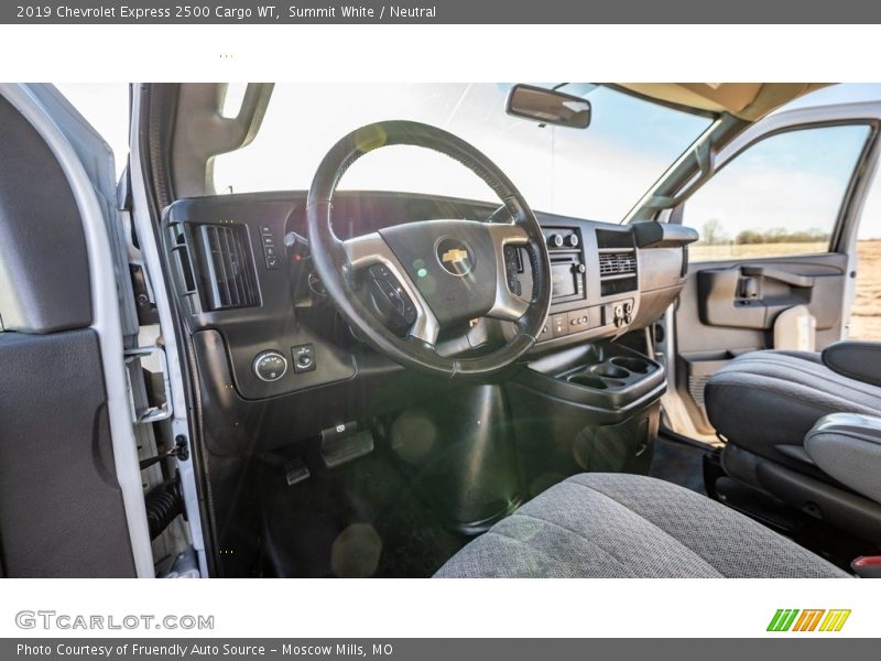 Summit White / Neutral 2019 Chevrolet Express 2500 Cargo WT