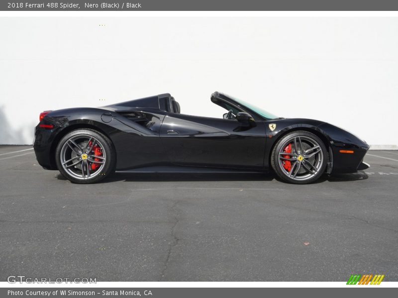  2018 488 Spider  Nero (Black)