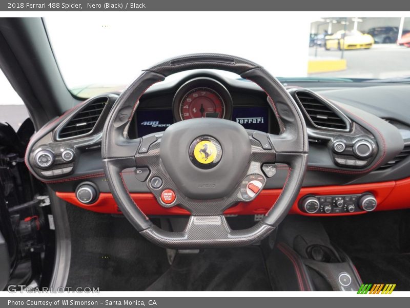  2018 488 Spider  Steering Wheel