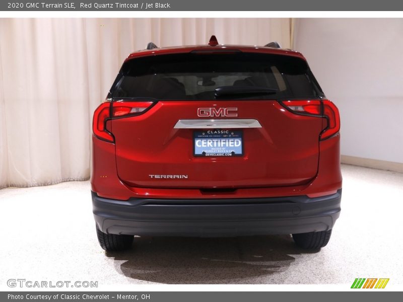 Red Quartz Tintcoat / Jet Black 2020 GMC Terrain SLE