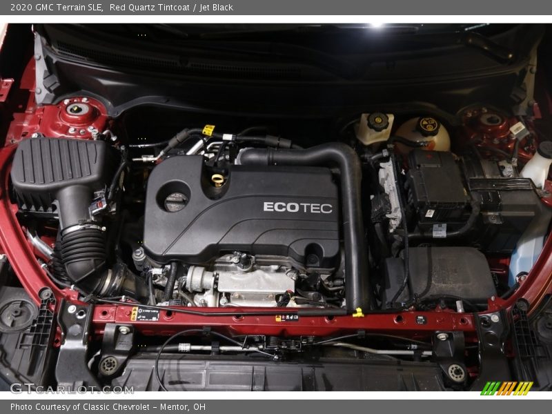Red Quartz Tintcoat / Jet Black 2020 GMC Terrain SLE