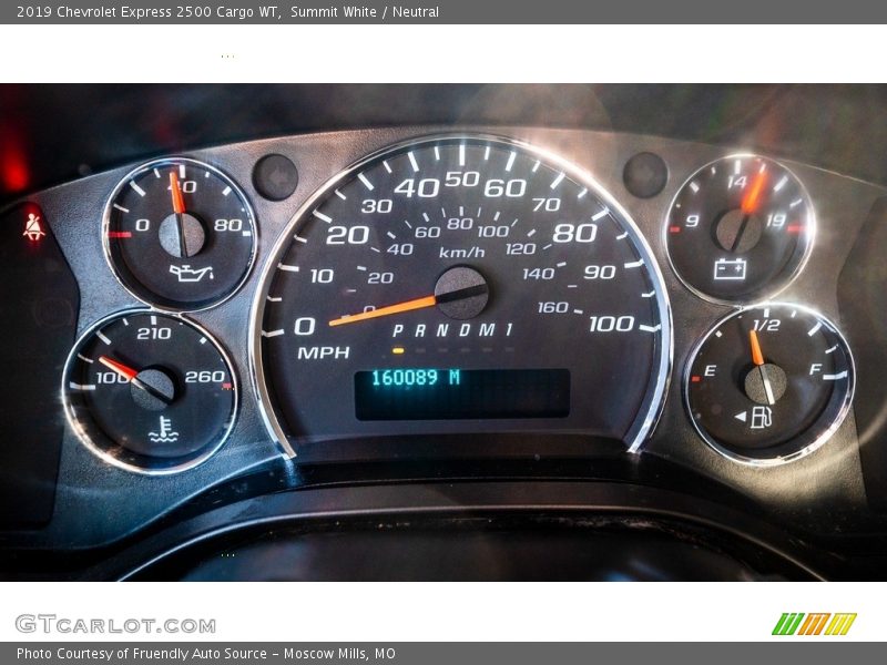 Summit White / Neutral 2019 Chevrolet Express 2500 Cargo WT