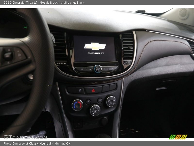 Mosaic Black Metallic / Jet Black 2020 Chevrolet Trax LS