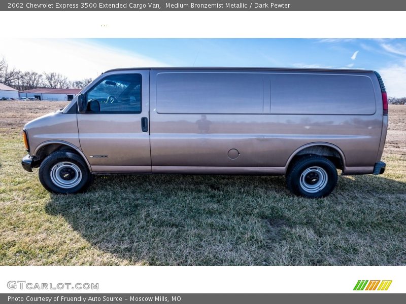  2002 Express 3500 Extended Cargo Van Medium Bronzemist Metallic