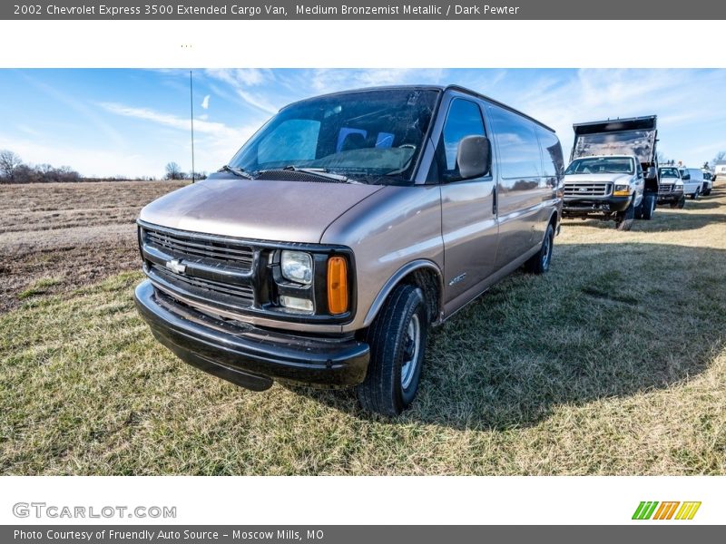  2002 Express 3500 Extended Cargo Van Medium Bronzemist Metallic