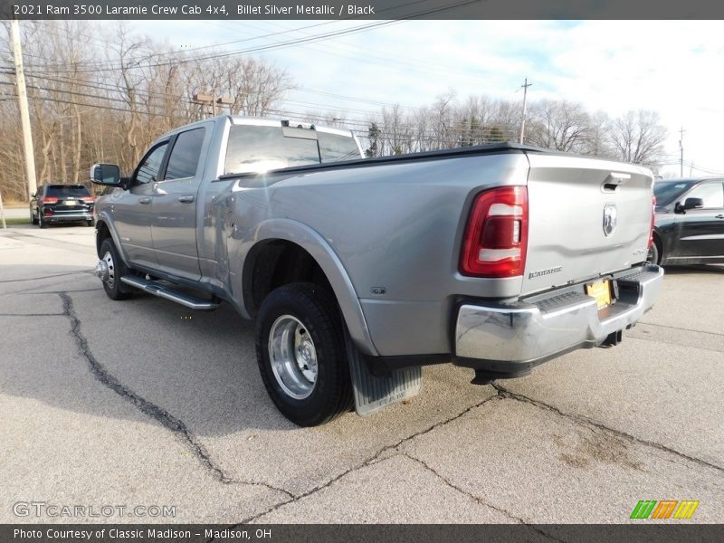 Billet Silver Metallic / Black 2021 Ram 3500 Laramie Crew Cab 4x4