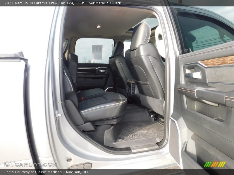 Billet Silver Metallic / Black 2021 Ram 3500 Laramie Crew Cab 4x4