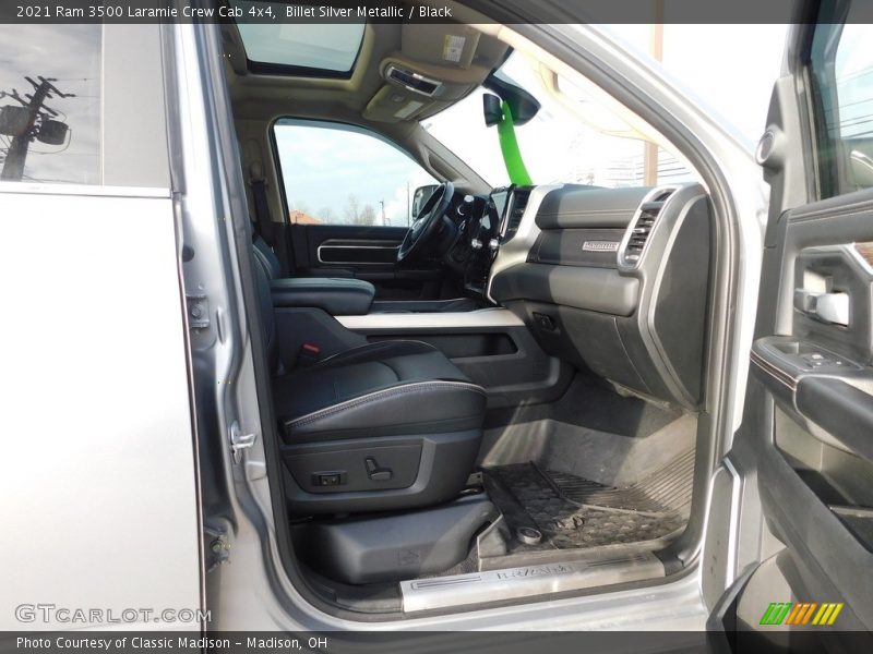 Billet Silver Metallic / Black 2021 Ram 3500 Laramie Crew Cab 4x4