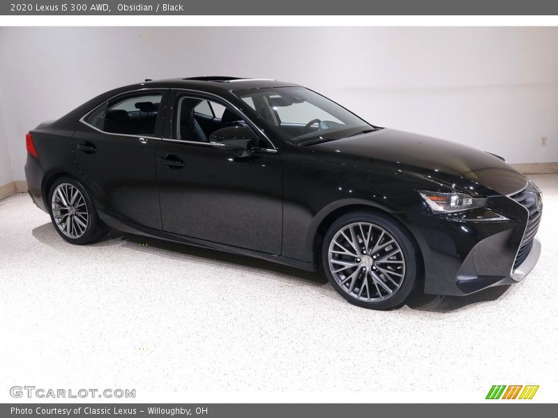 Obsidian / Black 2020 Lexus IS 300 AWD