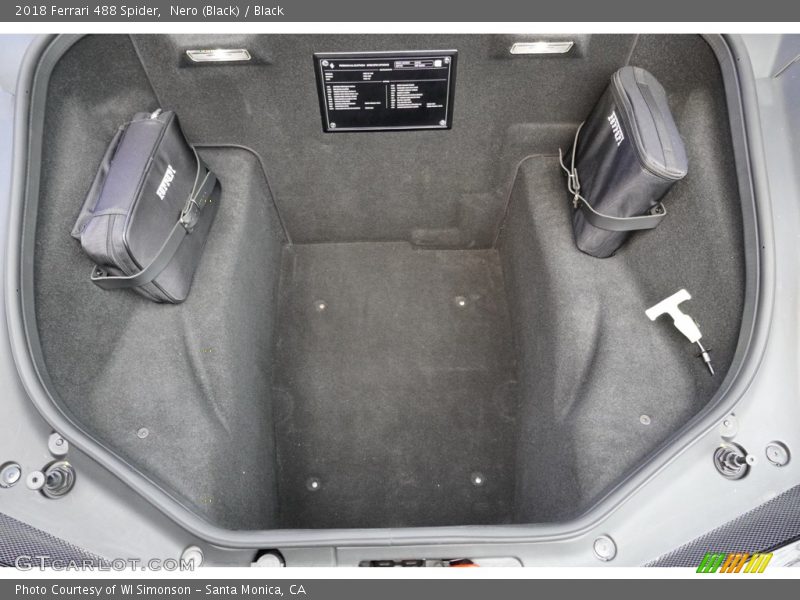  2018 488 Spider  Trunk