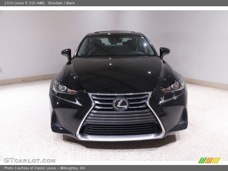 Obsidian / Black 2020 Lexus IS 300 AWD