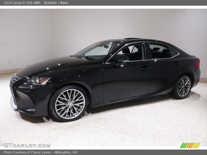 Obsidian / Black 2020 Lexus IS 300 AWD
