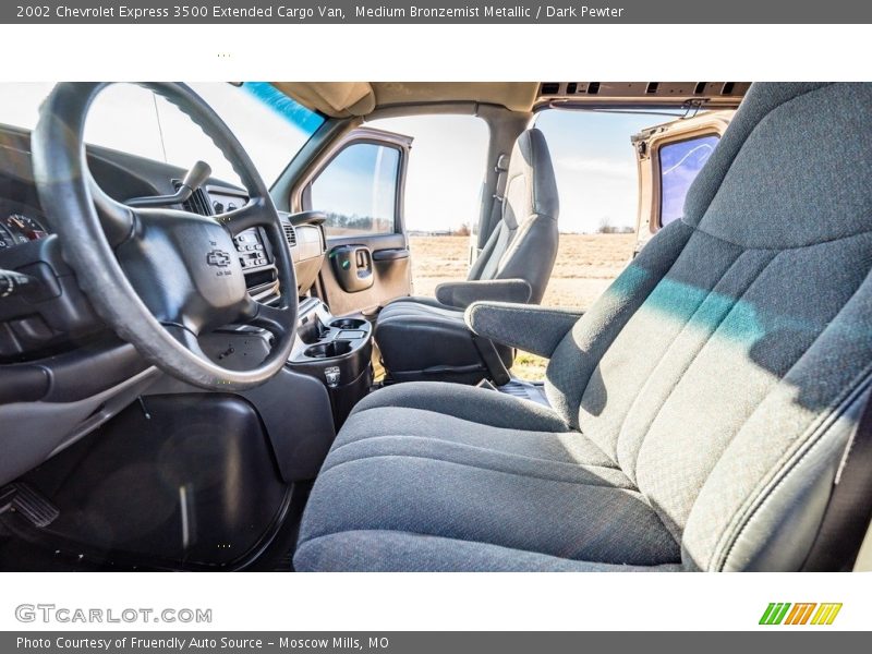 Front Seat of 2002 Express 3500 Extended Cargo Van