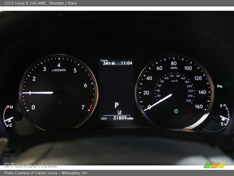 Obsidian / Black 2020 Lexus IS 300 AWD