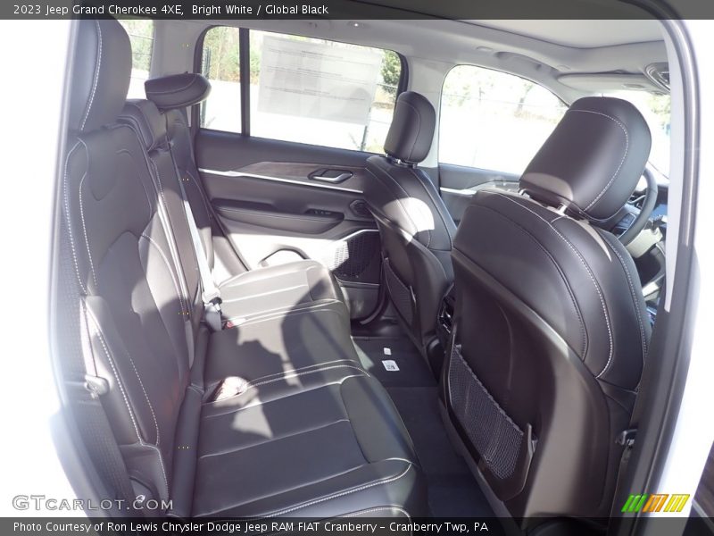 Rear Seat of 2023 Grand Cherokee 4XE