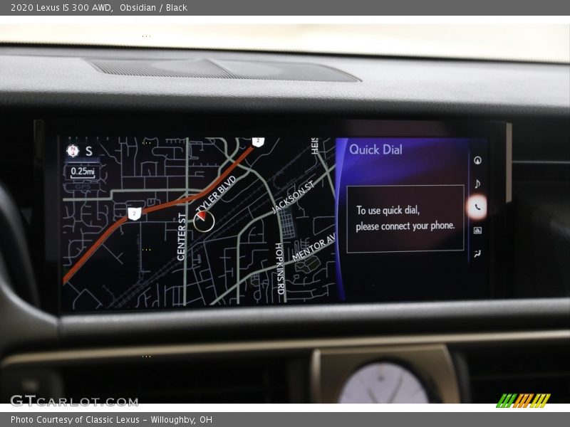 Obsidian / Black 2020 Lexus IS 300 AWD