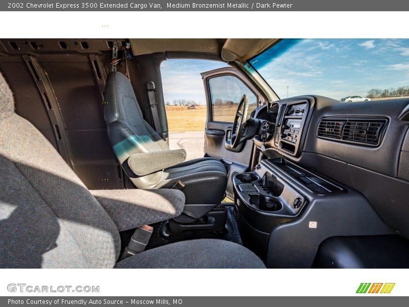 Front Seat of 2002 Express 3500 Extended Cargo Van