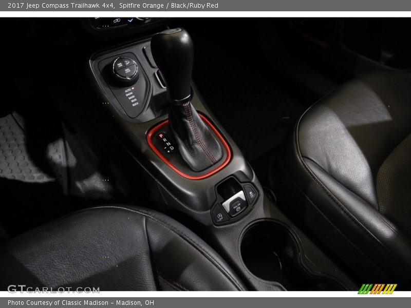 Spitfire Orange / Black/Ruby Red 2017 Jeep Compass Trailhawk 4x4