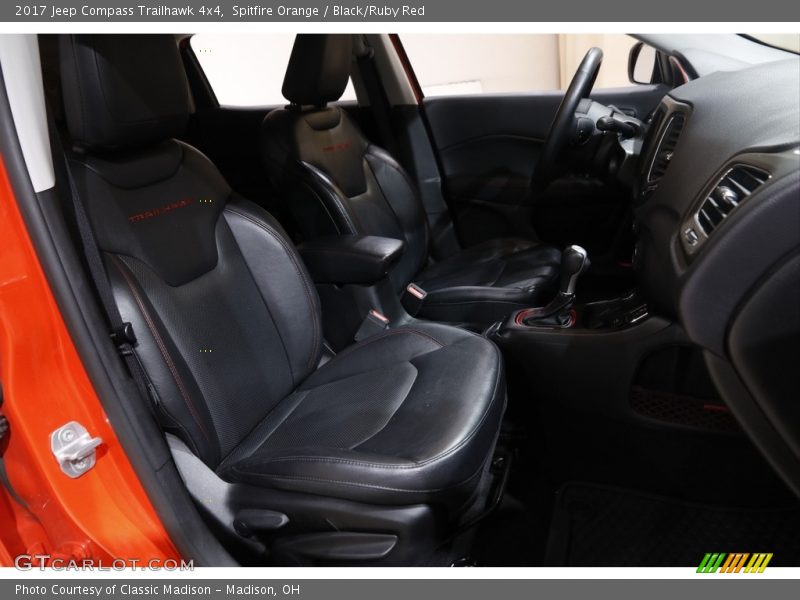 Spitfire Orange / Black/Ruby Red 2017 Jeep Compass Trailhawk 4x4