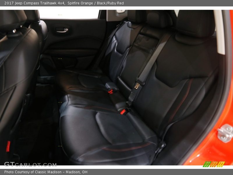 Spitfire Orange / Black/Ruby Red 2017 Jeep Compass Trailhawk 4x4