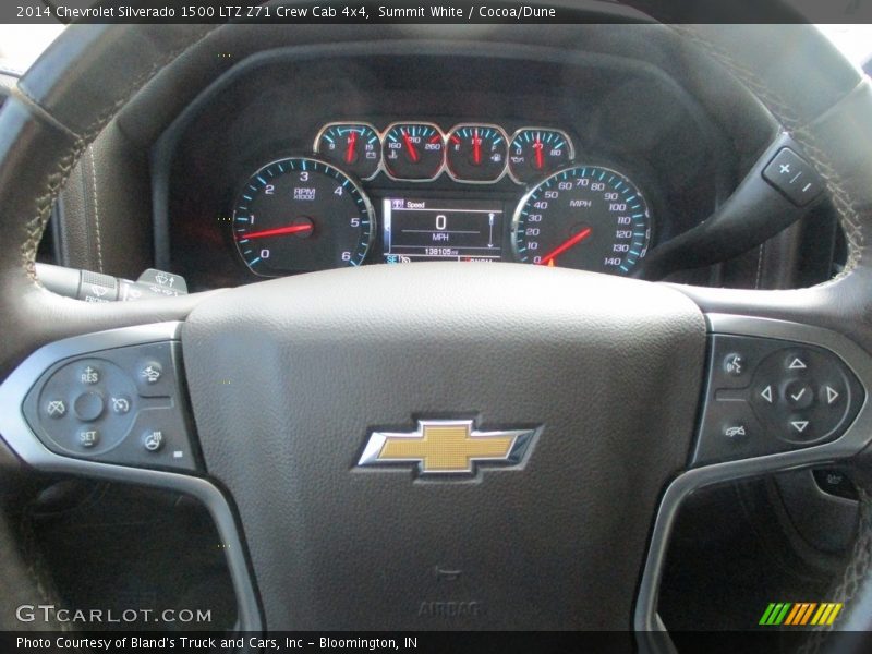  2014 Silverado 1500 LTZ Z71 Crew Cab 4x4 Steering Wheel