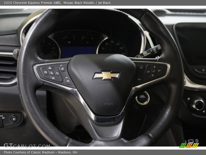 Mosaic Black Metallic / Jet Black 2020 Chevrolet Equinox Premier AWD