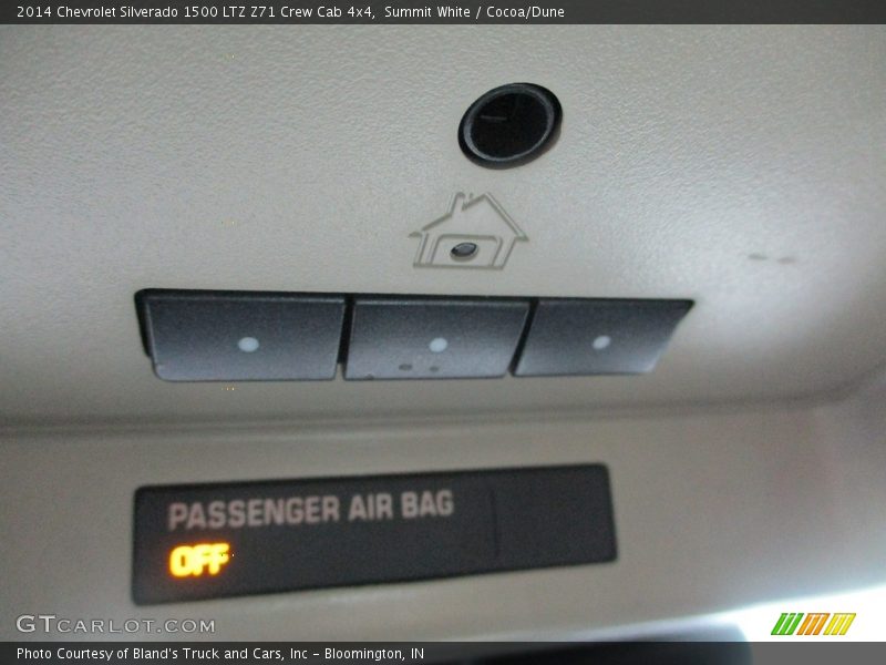 Summit White / Cocoa/Dune 2014 Chevrolet Silverado 1500 LTZ Z71 Crew Cab 4x4