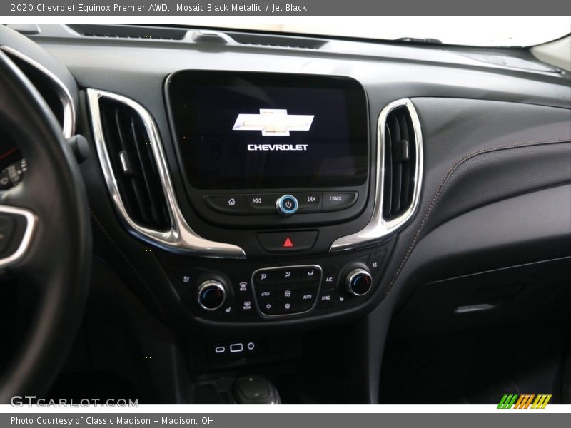 Mosaic Black Metallic / Jet Black 2020 Chevrolet Equinox Premier AWD