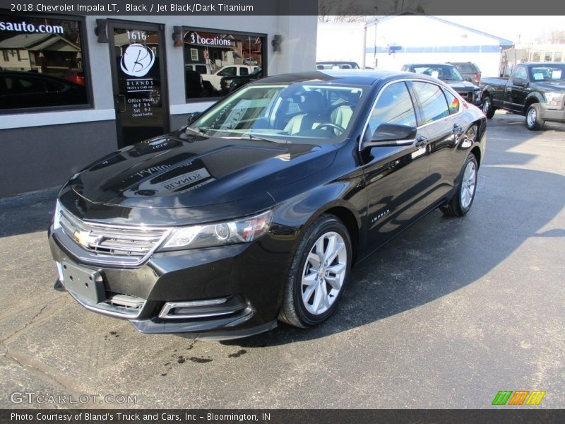 Black / Jet Black/Dark Titanium 2018 Chevrolet Impala LT