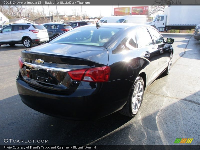 Black / Jet Black/Dark Titanium 2018 Chevrolet Impala LT