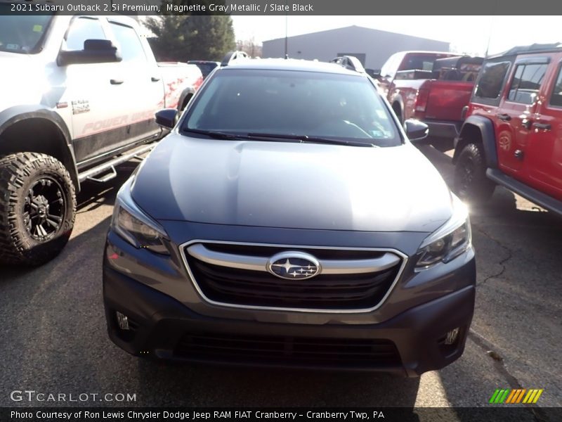 Magnetite Gray Metallic / Slate Black 2021 Subaru Outback 2.5i Premium